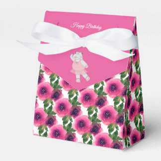 Ballotins illusima Ballet Hippopotame Rose Rose Fête Cadeau/