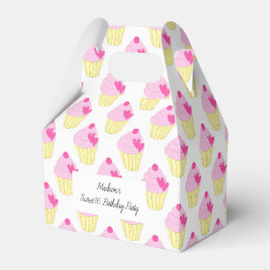 Ballotins illusima Cupcakes Glaçage Rose Sweet 16