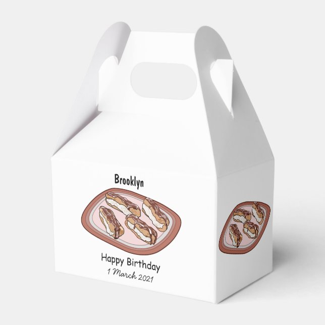 Ballotins Illustration de l'éclair de chocolat (Verso)