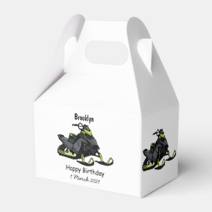 Ballotins Illustration de motoneige
