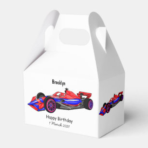 Ballotins Illustration de voiture de course professionnelle