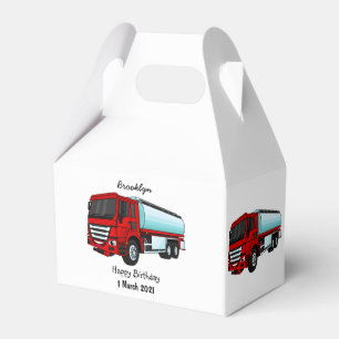 Ballotins Illustration du transport de carburant par camion-