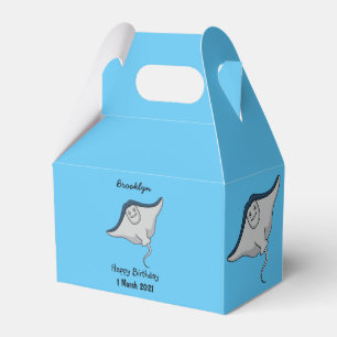 Ballotins Illustration d'une caricature de poisson stingray