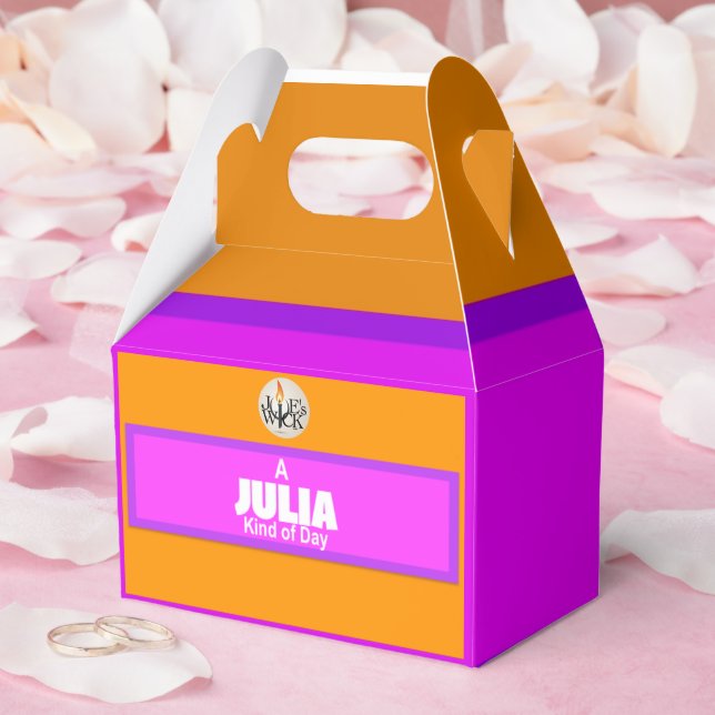 Ballotins Impression A Julia Kind Of Day avec le logo Joe's  (Mariage)