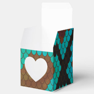 Ballotins Impression Brown et Turquoise de serpent
