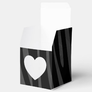 Ballotins Impression noire et grise Zebra