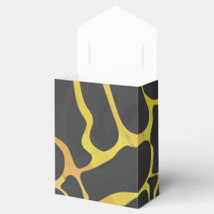 Ballotins Impression noire et jaune de la Girafe