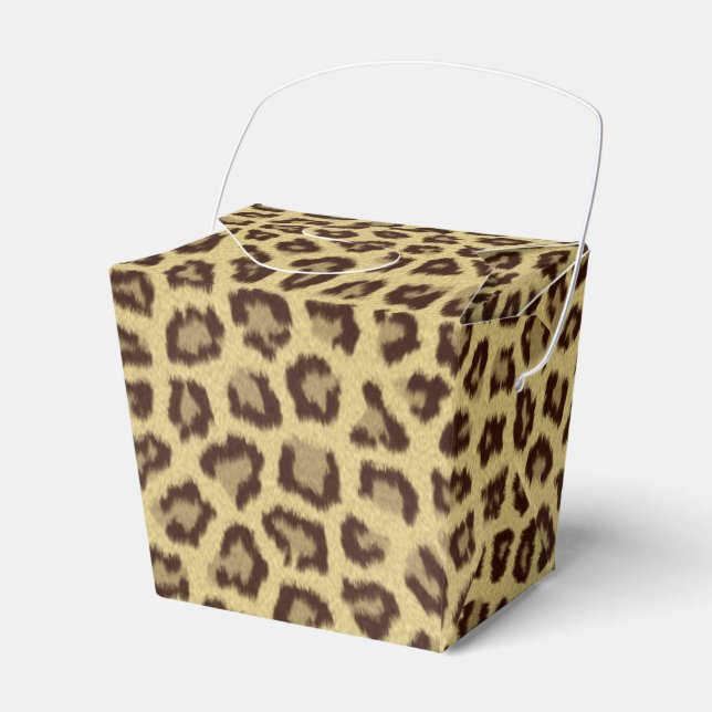 Ballotins Imprimer Leopard / Cheetah (Verso)