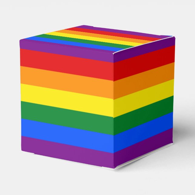 Ballotins Indicateur Gay pride arc-en-ciel (Arrière)
