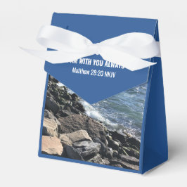 Ballotins Inspirationnelle Bible Verse Waves of the Sea Blue
