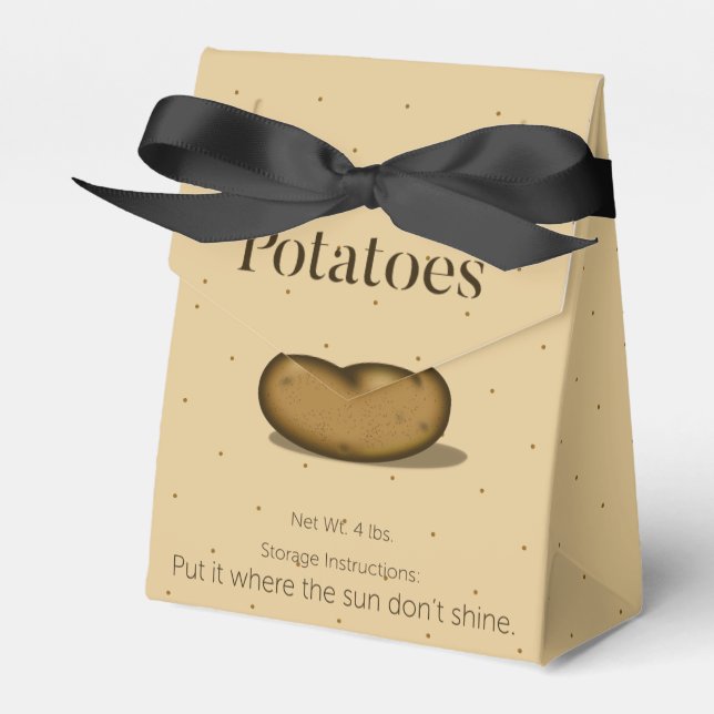 Ballotins Instructions de stockage humoristique Style sac de (Verso)