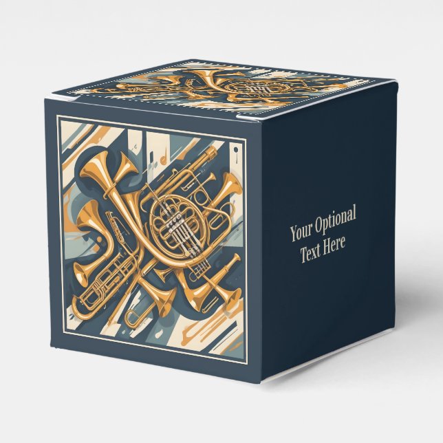 Ballotins Instruments de musique de texte personnalisé (Verso)