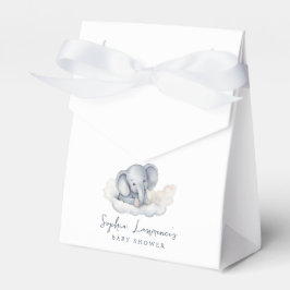 Ballotins Invitation Baby shower bébé éléphant