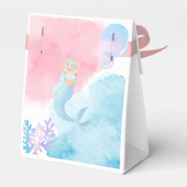 Ballotins Invitation Baby shower de sirène