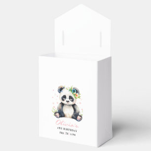 Ballotins Invitation d'anniversaire Panda, Invitation d'anni