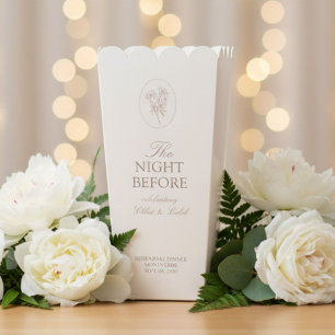 Ballotins Ivoire Chic Floral 'La Nuit Avant' Mariage