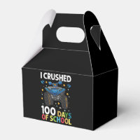 J'ai écrasé 100 jours de camion monstre garçons de