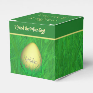 Ballotins "J'Ai Trouvé L'Oeuf D'Or" Green Grass Ton Message