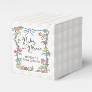 Ballotins Jardin d'été Baby shower floral brillant