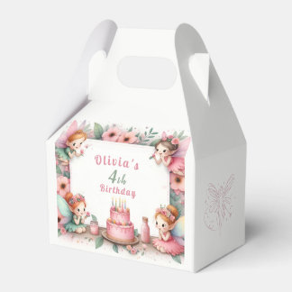 Ballotins Jardin poilu rose enchanté - Anniversaire