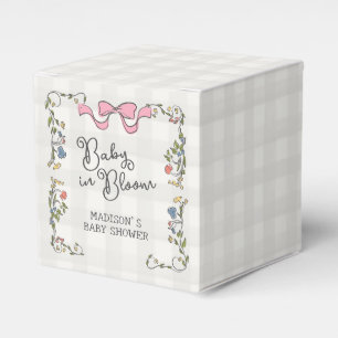 Ballotins Jardin Whimsical Doodle Baby shower Floral
