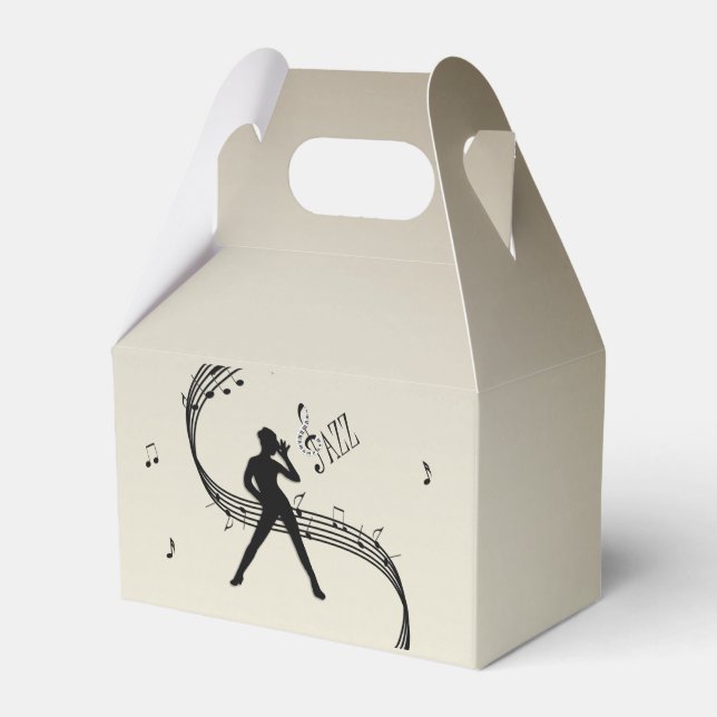 Ballotins Jazz Dance Golden Music Ballotin (Verso)