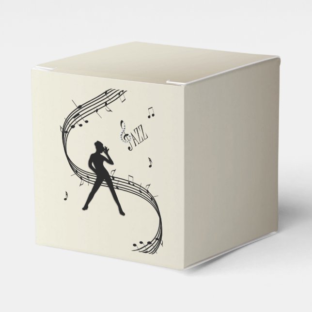 Ballotins Jazz Dance Golden Music Ballotin (Verso)