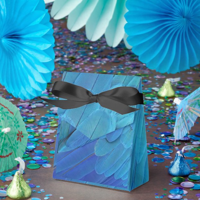 Ballotins Je suis bleu - Plumes Macaw (Fête)