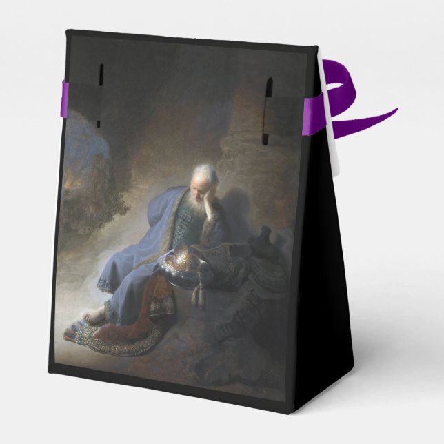 Ballotins Jeremiah Lamenting sur la chute de Jérusalem, Remb (Arrière)