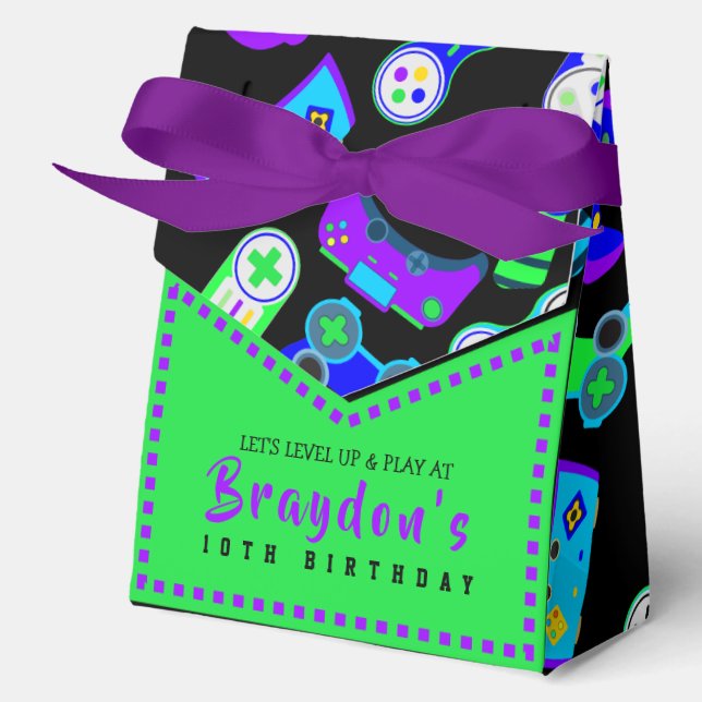Ballotins JEUX VIDÉO JEU Anniversaire de enfant (Recto)