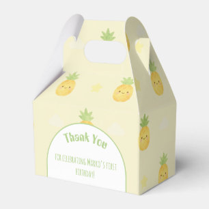 Ballotins Joli Ananas Merci Bébé Faveur De Fête D'anniversai
