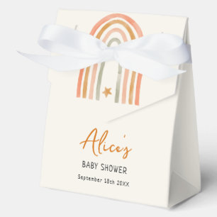Ballotins Joli Baby shower arc-en-ciel Boho