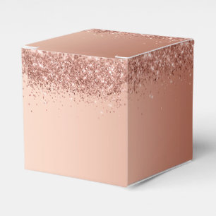 Ballotins Joli Ballotin blanc Parties scintillant rose