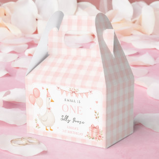Ballotins Joli Canard Rose Ruban Fille 1er Anniversaire