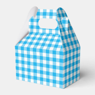 Ballotins Joli carreau bleu blanc Gingham à carreaux