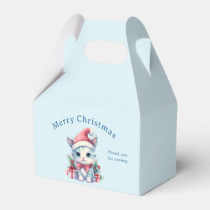 Ballotins Joli Chat Chaton dans un Chapeau de Père Noël Noël