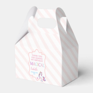 Ballotins Joli Licorne Magique Rose Merci