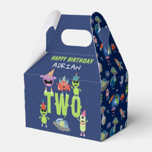 Ballotins Joli Monstre Alien Espace Enfants Anniversaire Nom