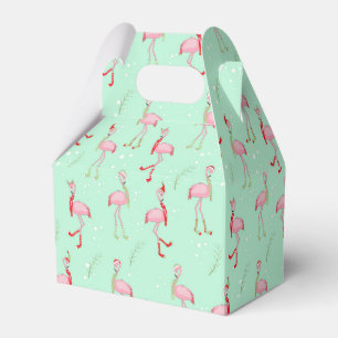 Ballotins Joli motif de flamant rose de Noël