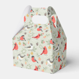 Ballotins Joli Noël Oiseau Motif Design de vacances