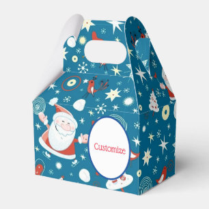 Ballotins Joli Noël Père Noël Motif Gable