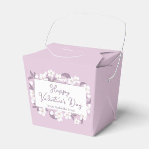 Ballotins Joli rose Saint Valentin fête florale personnalisé