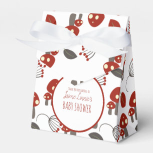 Ballotins Jolie Baby Shower Champignon Forêt de remerciement