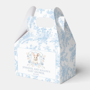 Ballotins Jolie Crête de Lapin Bleu Fête de Naissance Garçon