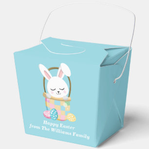 Ballotins Jolie fête de Pâques chance lapin bleu bébé