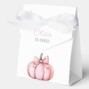 Ballotins Jolie Fille Citrouille Rose Premier Anniversaire 