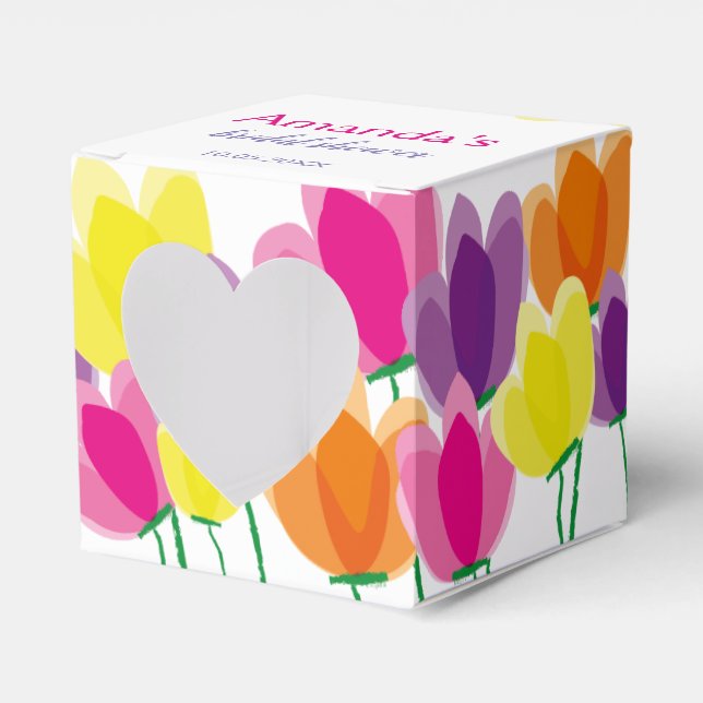Ballotins Jolie Fleur Colorée (Verso)