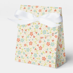 Ballotins Jolie florale de printemps beige clair