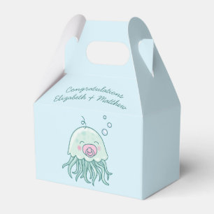 Ballotins Jolie méduse Baby shower Kawaii Rose Girl