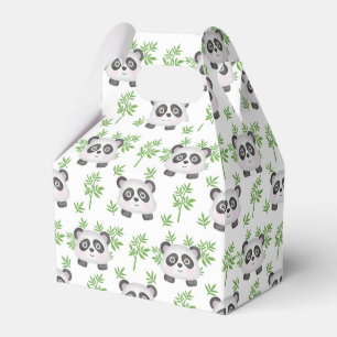 Ballotins jolie partie en panda carrelée Petit